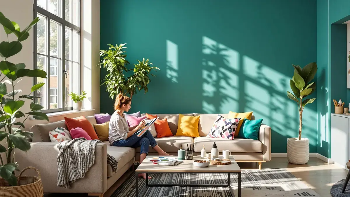 In 2026 dwingt een nieuwe bankkleur zich op tegenover beige bouclé