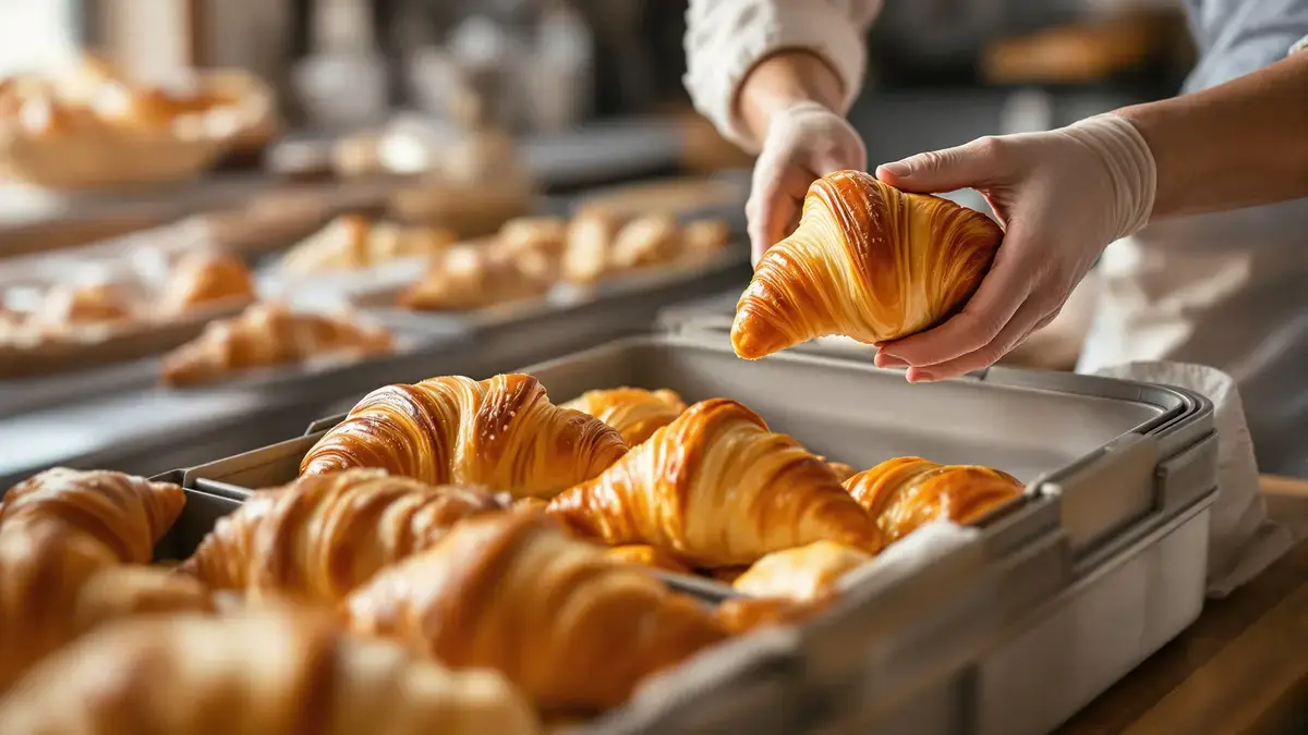Dit trucje van de bakker houdt croissants tot de volgende dag krokant