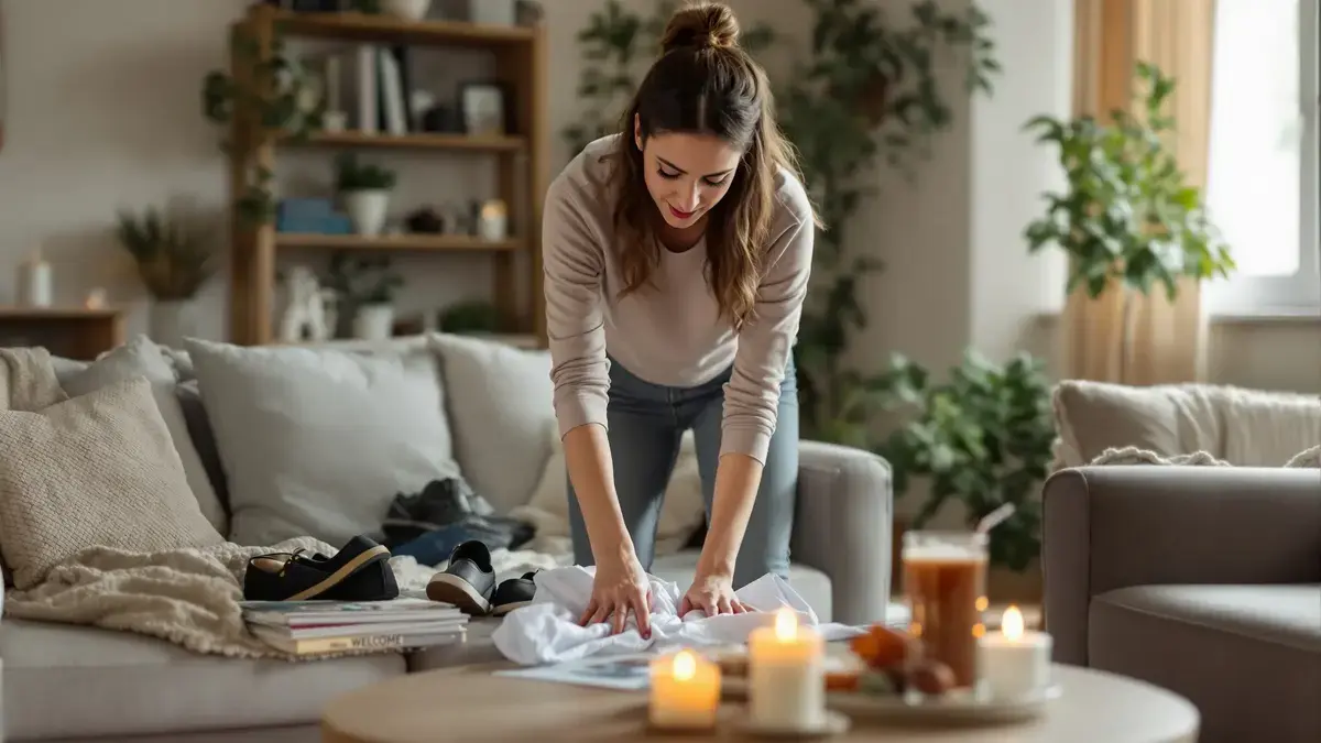 Onverwacht bezoek ontvangen: hoe je het huis snel op orde brengt zonder in paniek te raken