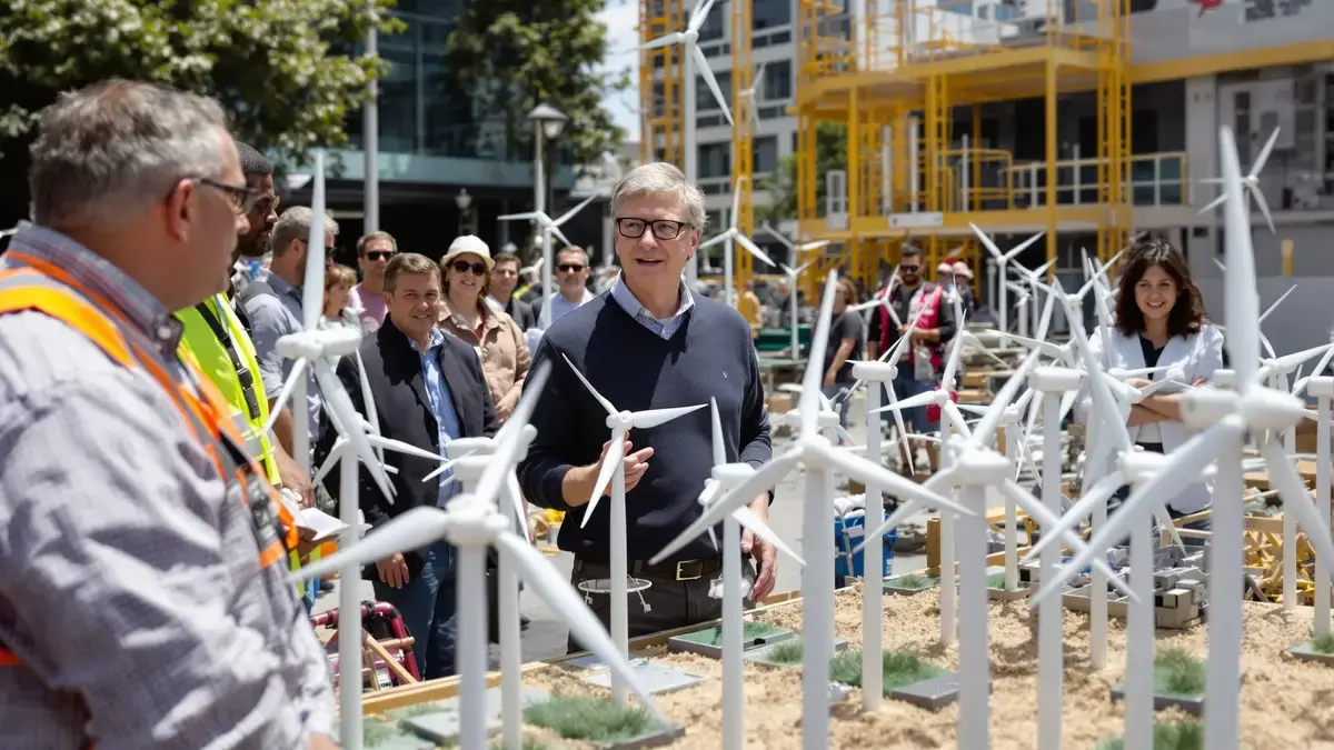 Bill Gates revolutioneert uw elektriciteitsrekening: zijn miniatuurwindturbines zijn drie keer goedkoper en kunnen bijna overal binnen een jaar worden geïnstalleerd.