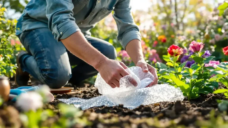 Bubbelplastic, een onderschatte bondgenoot voor het tuinieren: ontdek de onvermoede voordelen voor uw planten