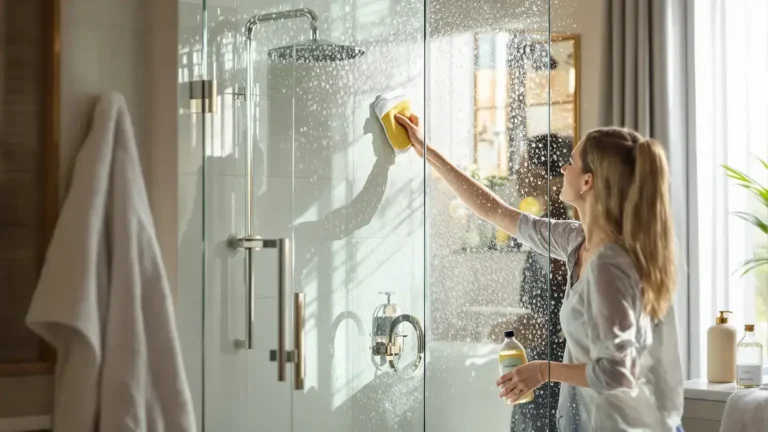 Onberispelijke douchewanden: de tip van hotels voor streeploos glas zonder moeite