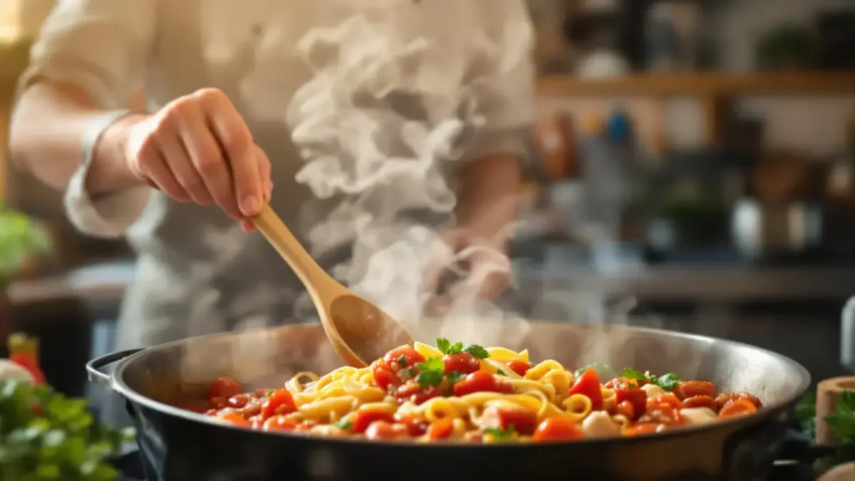 Een eenvoudige pastasaus kan restaurantkwaliteit bereiken zonder ingewikkelde ingrediënten