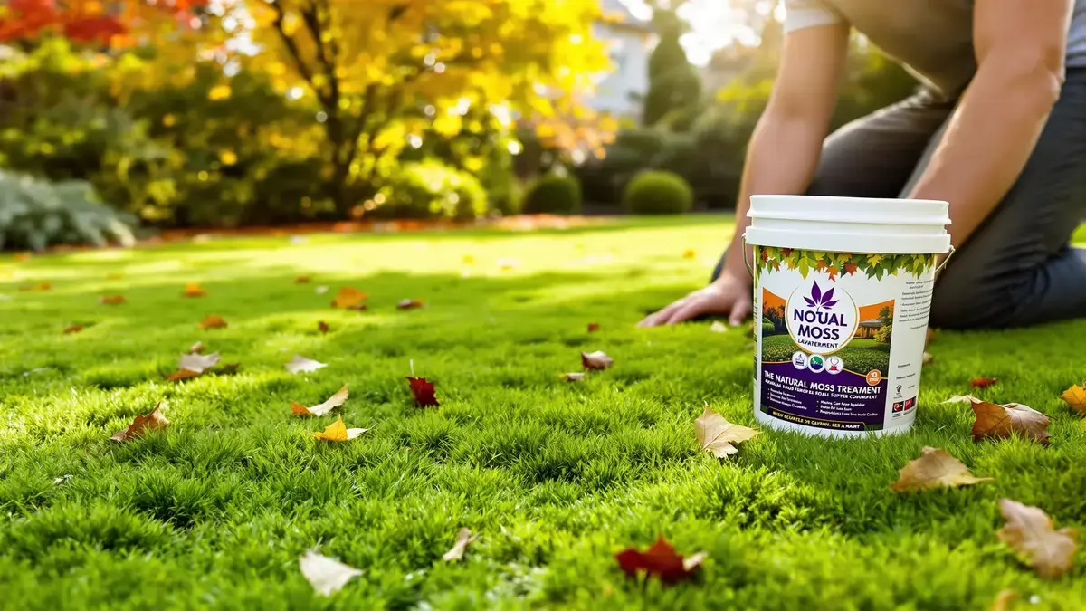 Geel grasveld overwoekerd door mos: deze herfstklus, door experts goedgekeurd, verandert alles