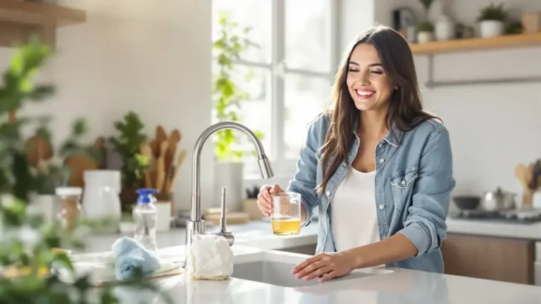 Geen azijn of zuiveringszout: giet een half glas en de afvoer maakt zichzelf bijna vanzelf schoon