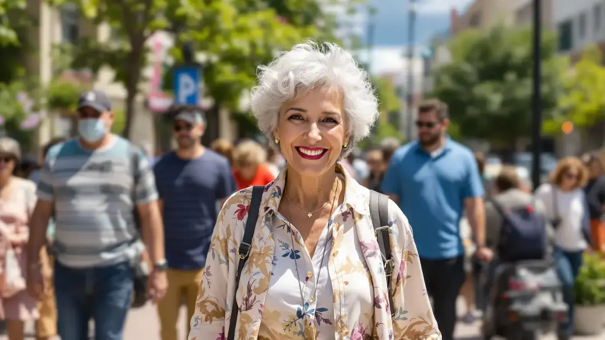 Grijs haar omarmen wordt een trend die je visueel jonger doet lijken