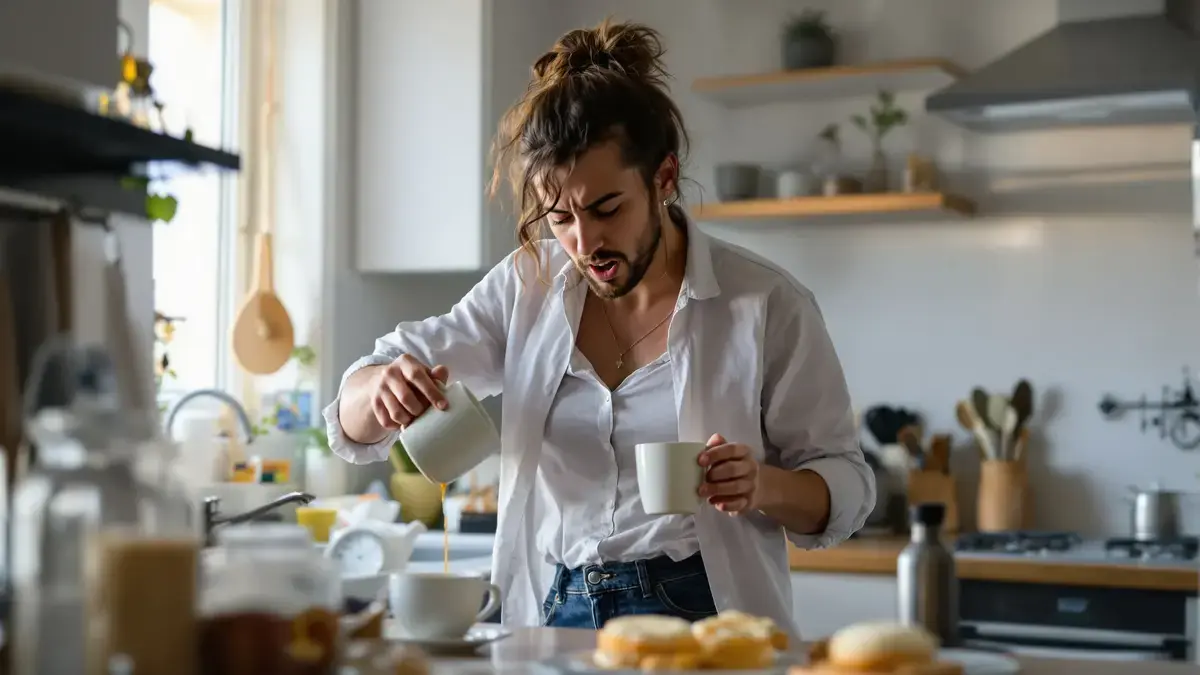 Haasten in de ochtend bepaalt de stress voor de hele dag