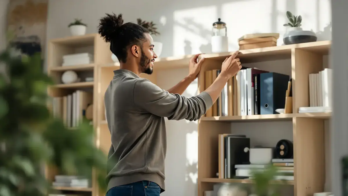 Het herschikken van de planken kan daadwerkelijk oogvermoeidheid verminderen