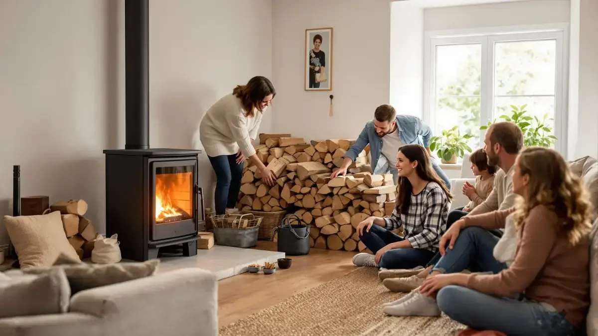Houtkachel: huishoudens die minder betalen handelen allemaal hetzelfde met hun brandhout