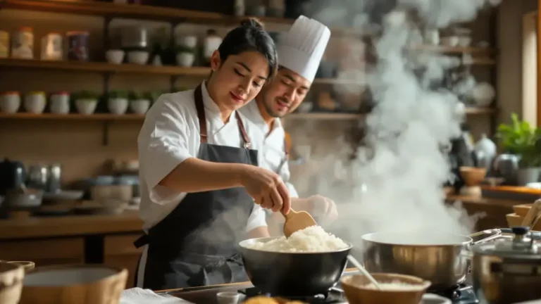 Het geheim van Japanse chef-koks om rijst luchtiger te krijgen zonder rijstkoker