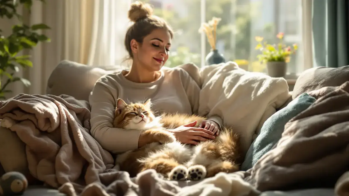 Als uw kat bij u in slaap valt, is dat nooit zonder betekenis: hierom