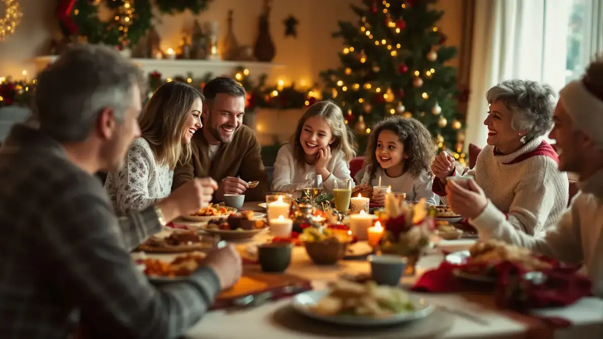De kerstmaaltijd zou een veel diepere invloed hebben op de geestelijke gezondheid dan men denkt