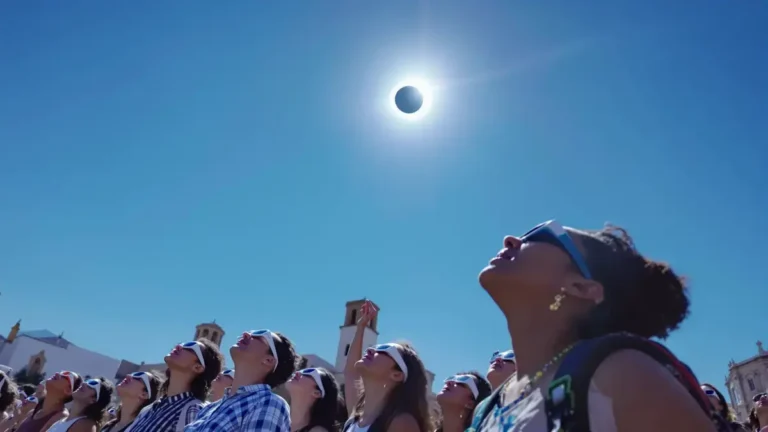 Het licht zal enkele minuten verdwijnen, waarschuwen deskundigen: een buitengewone zonsverduistering nadert officieel.