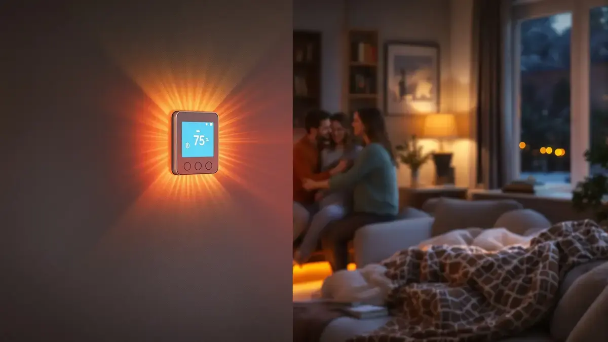 Nachtverwarming: de voordeligste oplossing is noch alles uitzetten, noch de temperatuur te veel verlagen