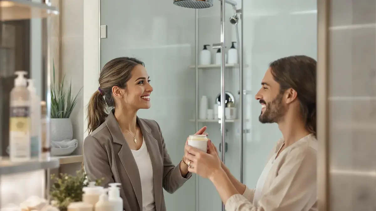 In hotels voorkomt dit natuurlijke mengsel blijvend schimmel in de douche