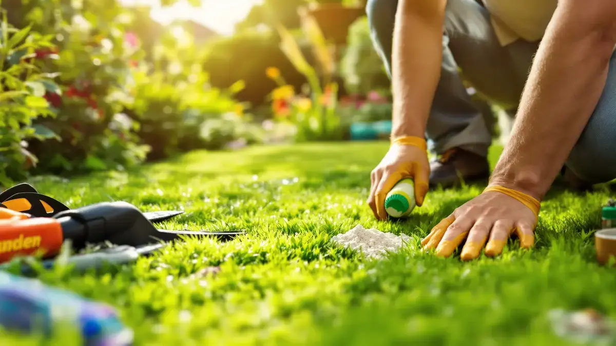 Een innovatieve Nederlandse methode om mos op het gazon bij de eerste tekenen tegen te gaan