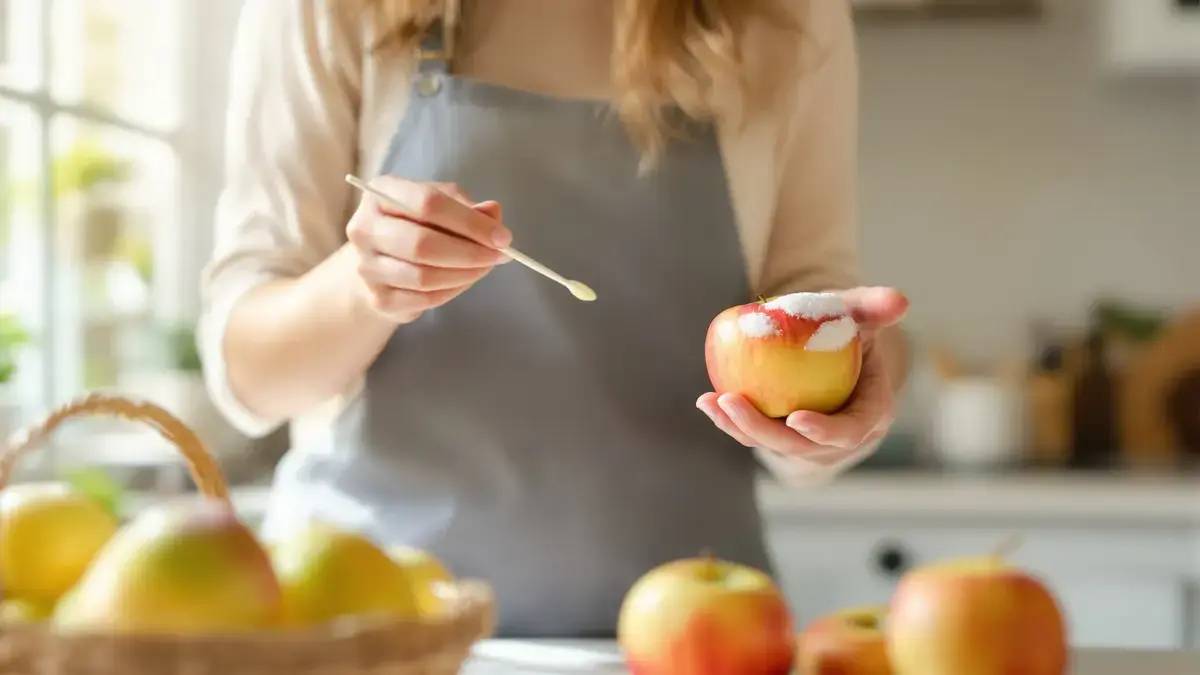 Pesticiden: hoe een wattenstaafje en zuiveringszout pesticideresten op uw fruit in enkele seconden kunnen verwijderen