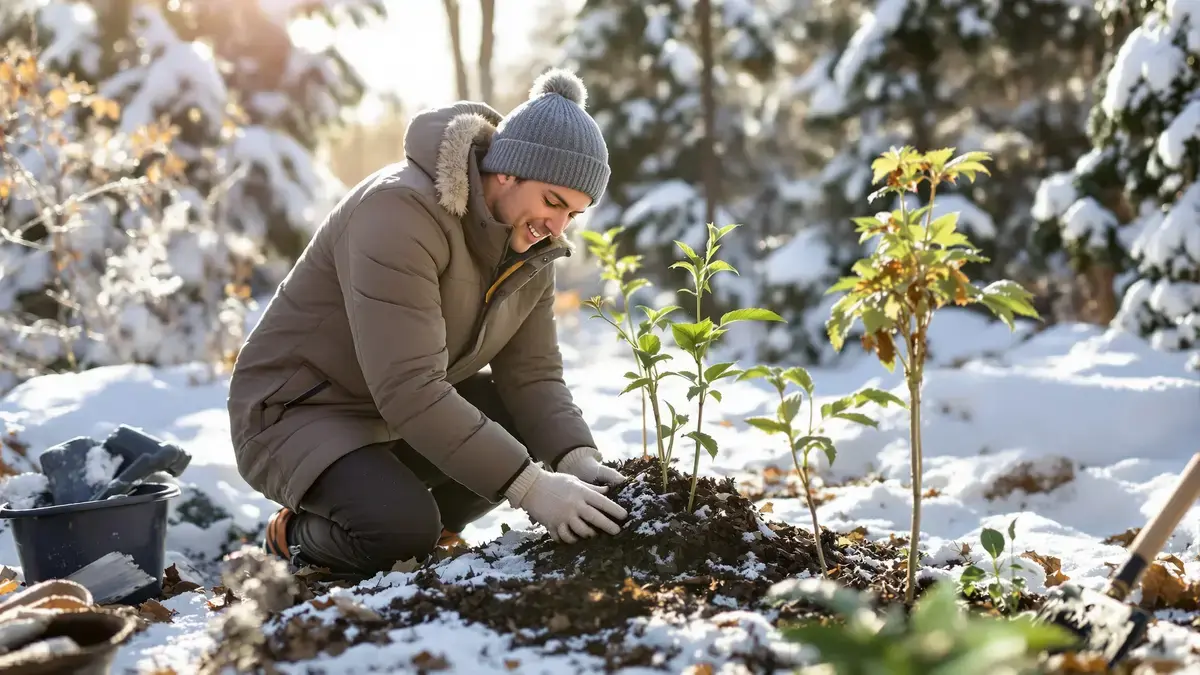 Planten en sneeuw: gevoelige soorten herkennen en preventieve maatregelen nemen om uw tuin deze winter te beschermen