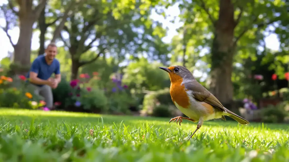 Waarom het roodborstje voor je van het ene pootje op het andere springt: wat ornithologen hebben begrepen