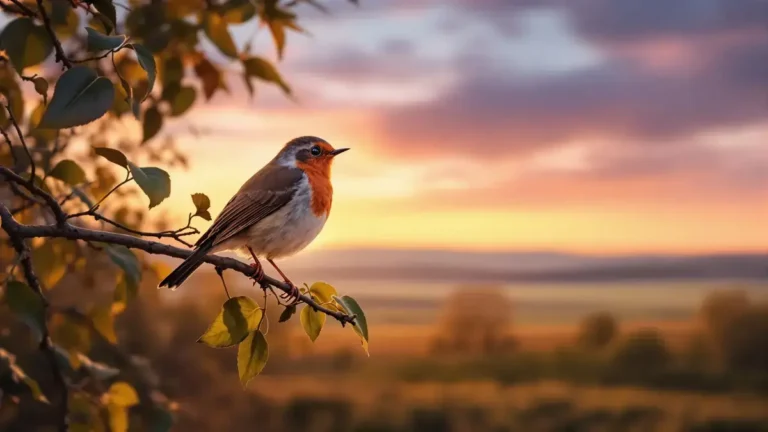 Roodborstjes nemen het magnetische veld van de aarde waar om zich te oriënteren: een fascinerend vermogen