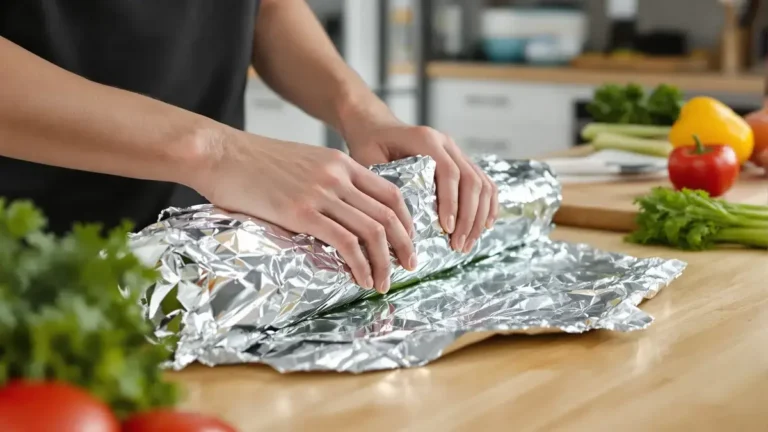 Waarom het wikkelen van selderij in aluminiumfolie het wekenlang vers houdt, volgens de wetenschap