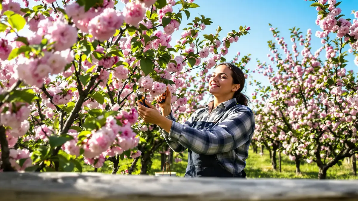 Een snelle handeling om de bloei van uw fruitbomen in het voorjaar te stimuleren