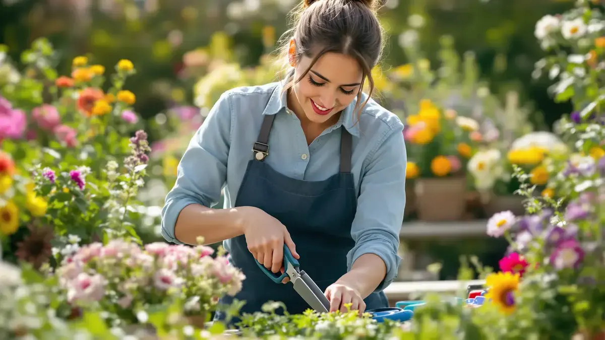 Snijbloemen: de handeling van de tuinbouwer die hun levensduur verdrievoudigt