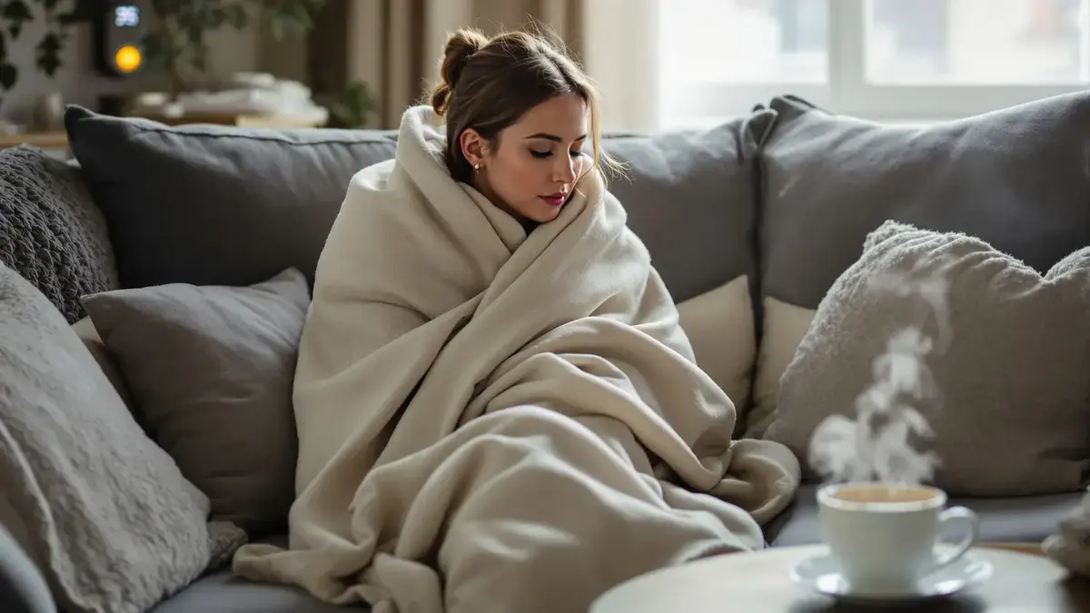 Sommige mensen voelen de kou binnenshuis sterker om bepaalde redenen