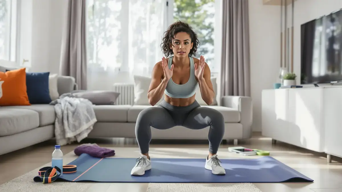 Je kunt stoppen met wandelen: deze 10 eenvoudige oefeningen zijn genoeg om weer fit te worden