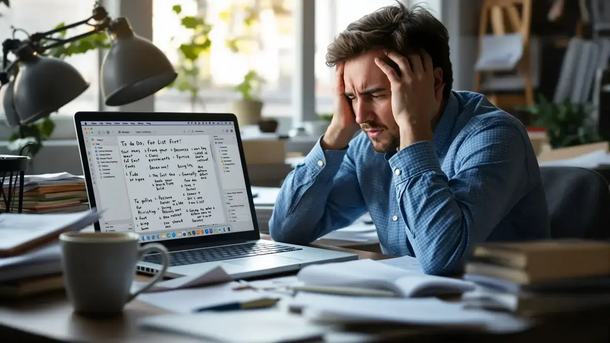 Het uitvoeren van taken in de verkeerde volgorde kost onnodig energie en motivatie.