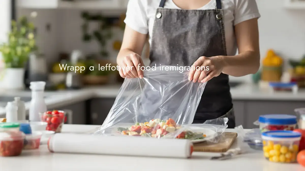 De huidige aanbevelingen geven aan hoe je vershoudfolie zonder risico kunt gebruiken