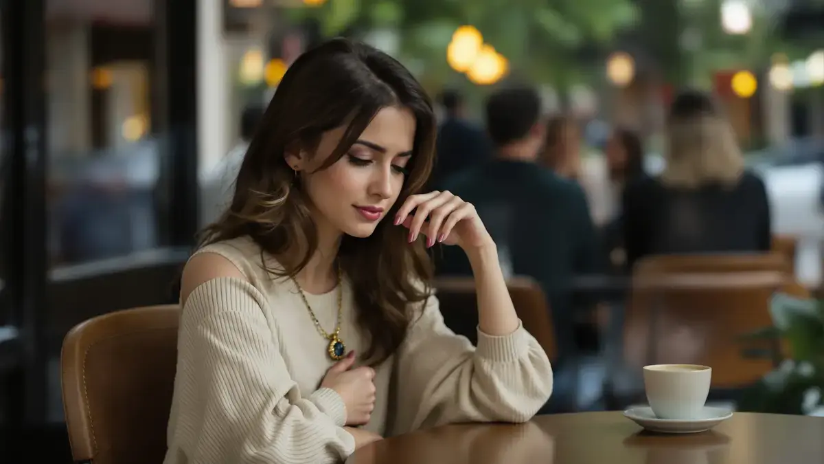 Bij sommige vrouwen wijzen zeer subtiele gewoonten op een stille innerlijke pijn