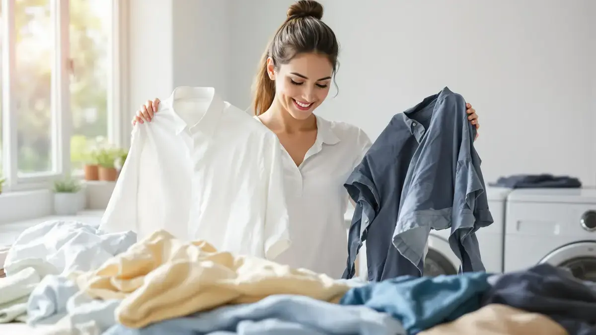 Voor elke wasbeurt voorkomt deze eenvoudige handeling dat licht wasgoed na verloop van tijd verkleurt.