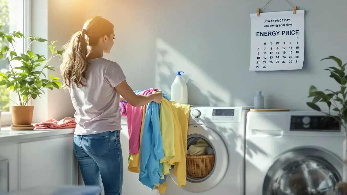 Je wasgoed precies op dit moment wassen vermindert het energieverbruik aanzienlijk