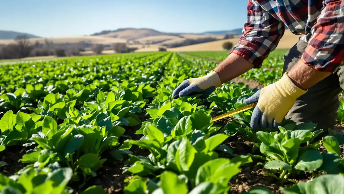 De vaak verwaarloosde zaaidichtheid en de impact op de teelt van winterspinazie