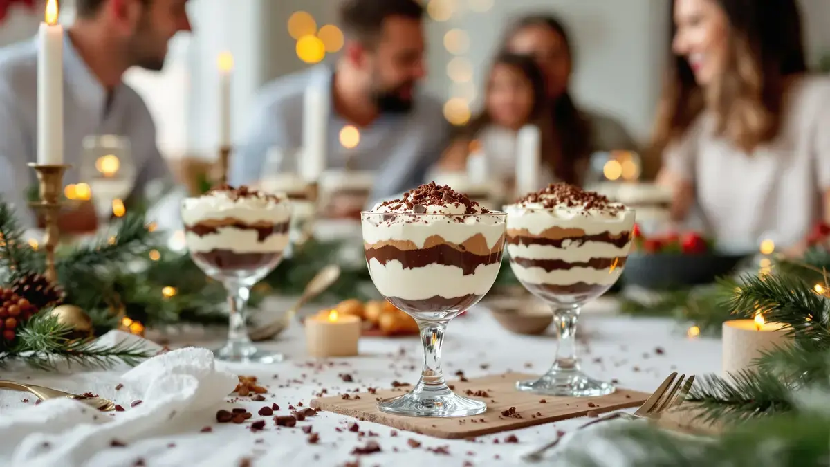 Zonder te bakken wordt deze kersttiramisu de ster van de feesttafels