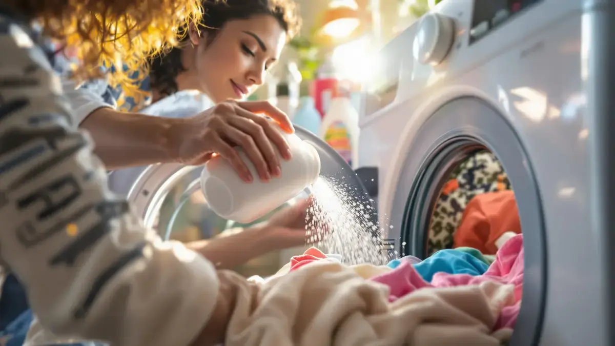 Het toevoegen van zuiveringszout aan het wasmiddel verandert echt de effectiviteit van het wassen