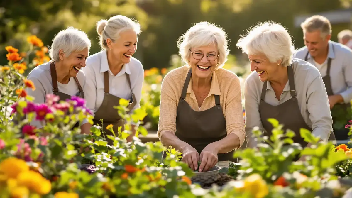 Na je 60e bevorderen bepaalde gewoonten actief ouder worden en blijvende tevredenheid