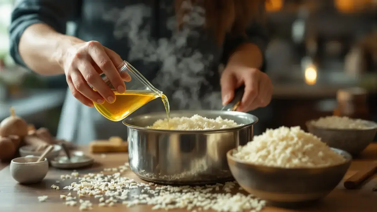 Plakkerige of droge rijst: het azijntrucje voor een perfecte textuur