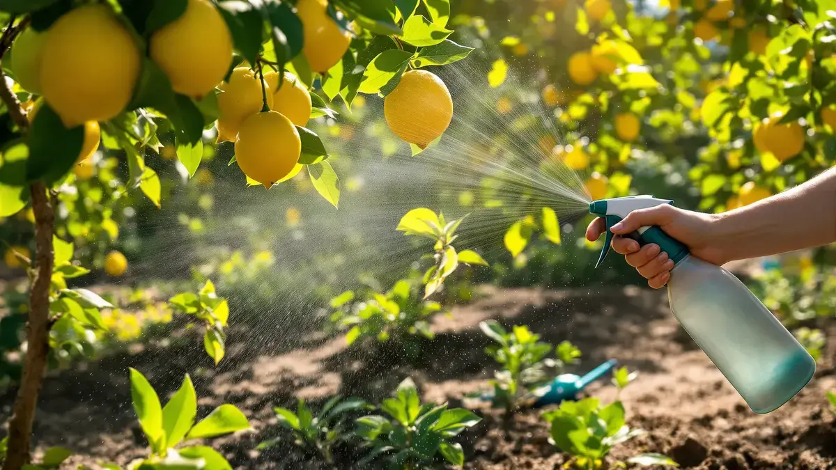 Citroenboom: waarom het besproeien van de bladeren met water en zuiveringszout effectief is