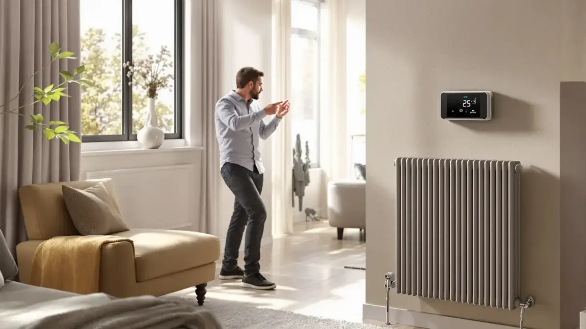 Een discreet accessoire verbetert aanzienlijk het rendement van radiatoren zonder het energieverbruik te verhogen