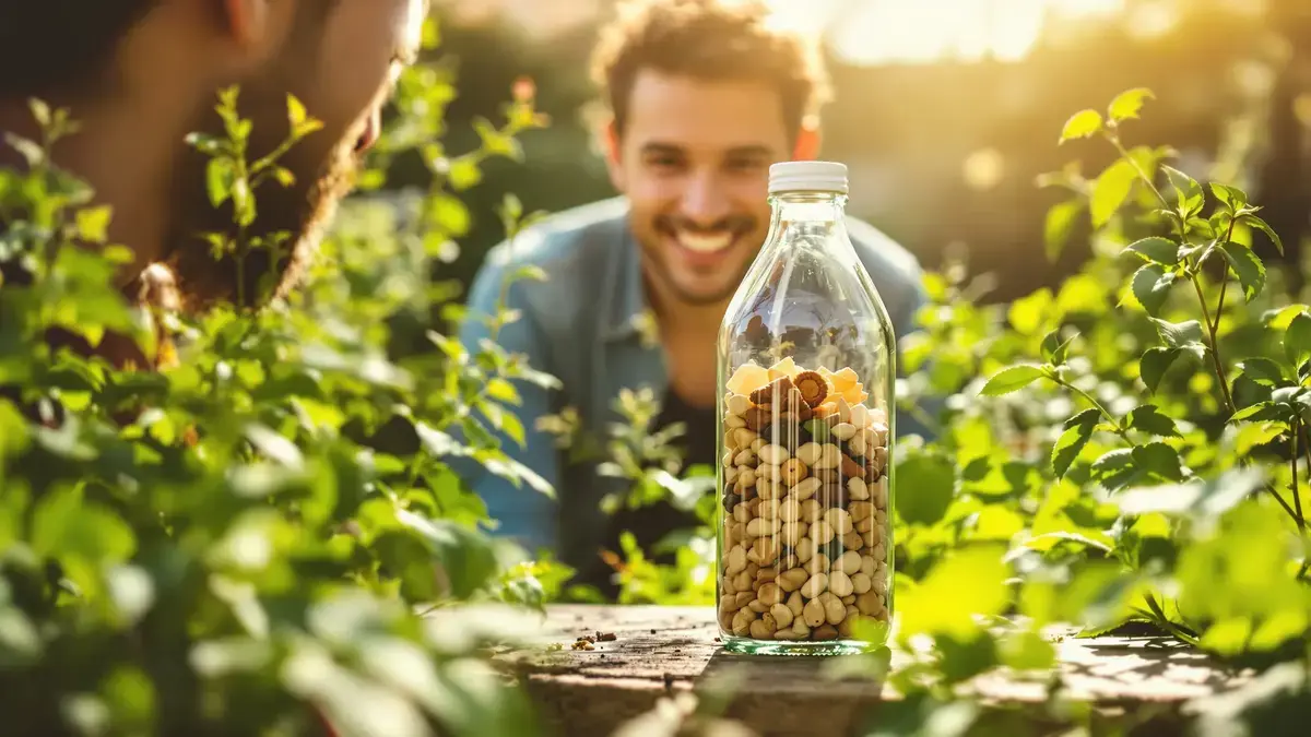 Een eenvoudig keukenflesje dat in januari in de tuin wordt geplaatst, volstaat om ratten op afstand te houden zonder gevaarlijke middelen
