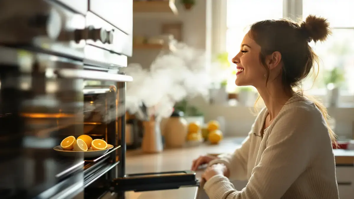 Een halve citroen uit de oven heeft een verrassend effect op het huishouden