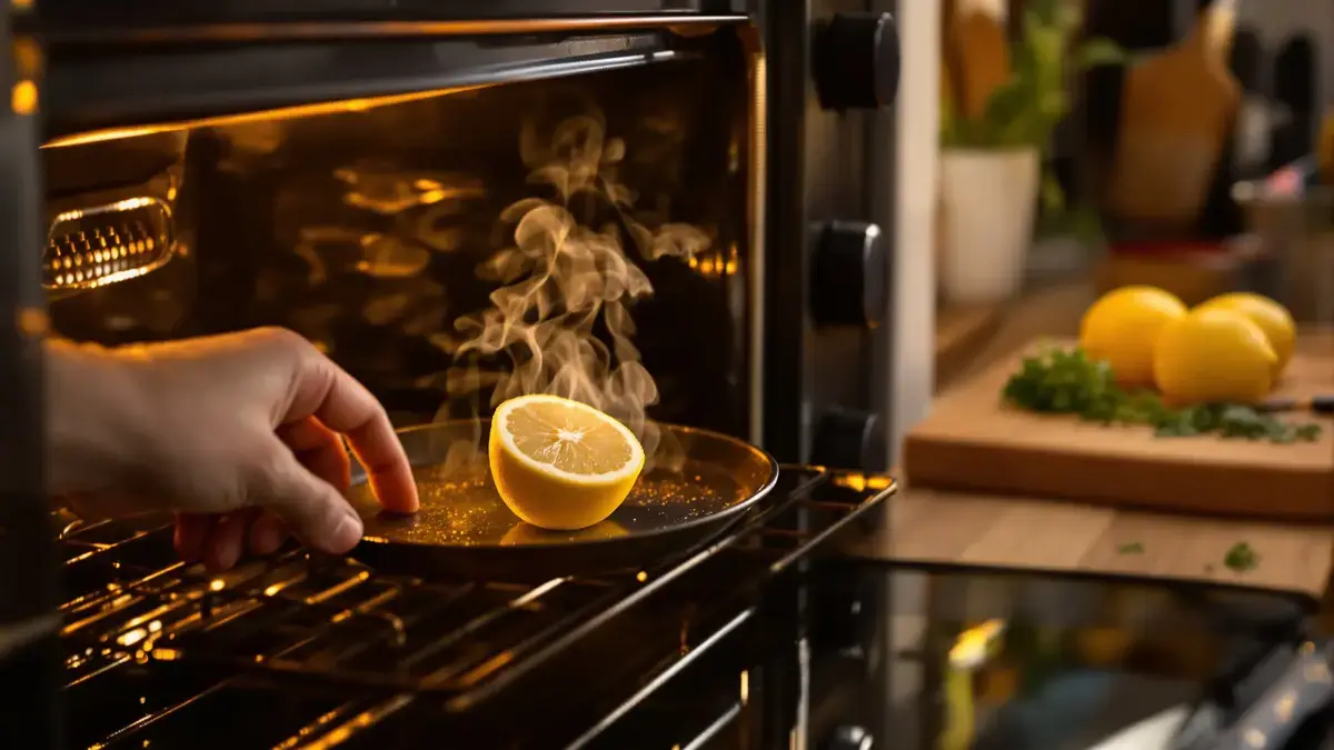 Een halve citroen in de oven geeft meteen een verrassend resultaat