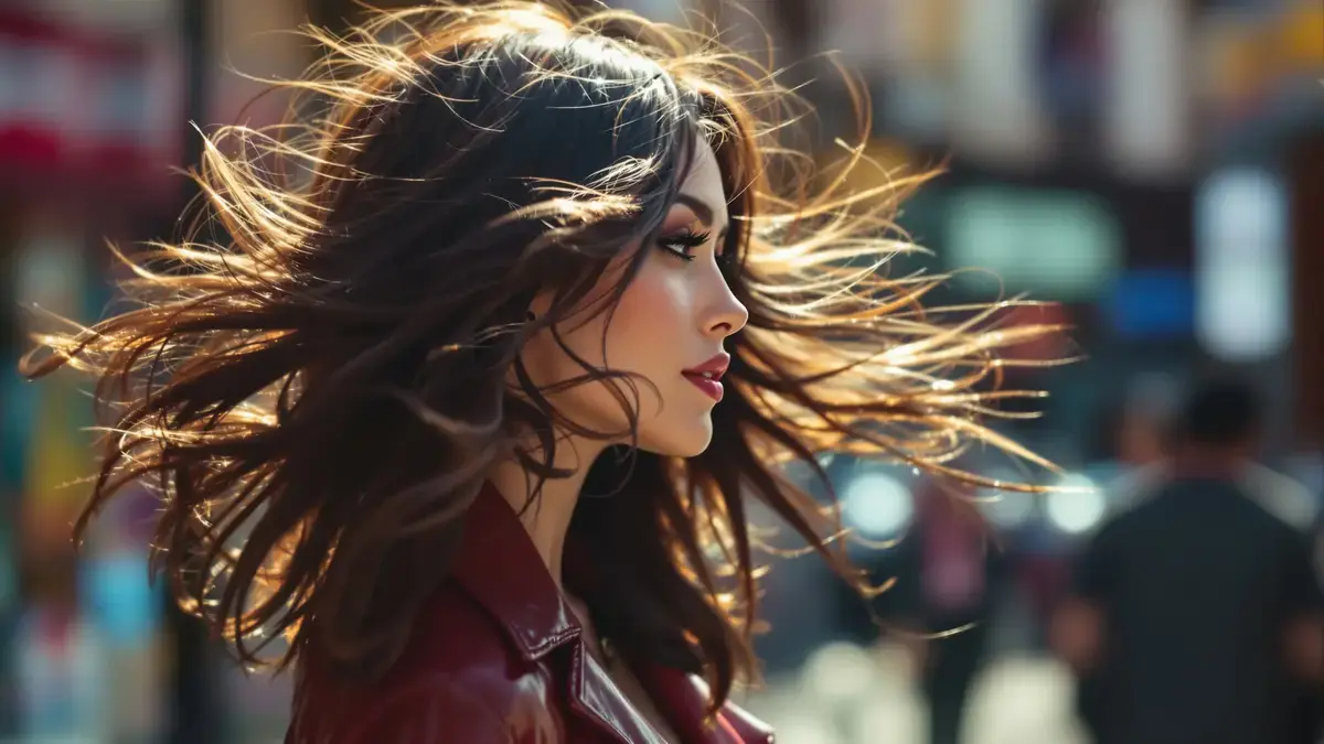 Een kapsel dat inzet op glans en beweging staat op het punt de haarsignatuur van 2026 te worden