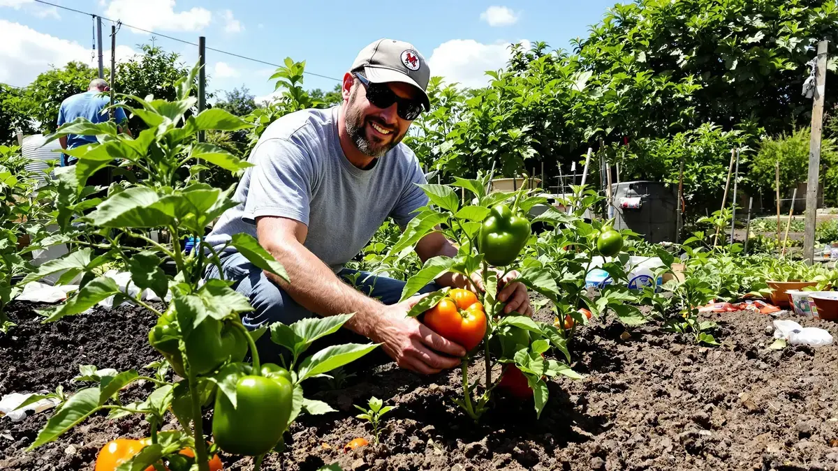 Koffiedik in de moestuin: waarom het grotere en robuustere paprika’s bevordert