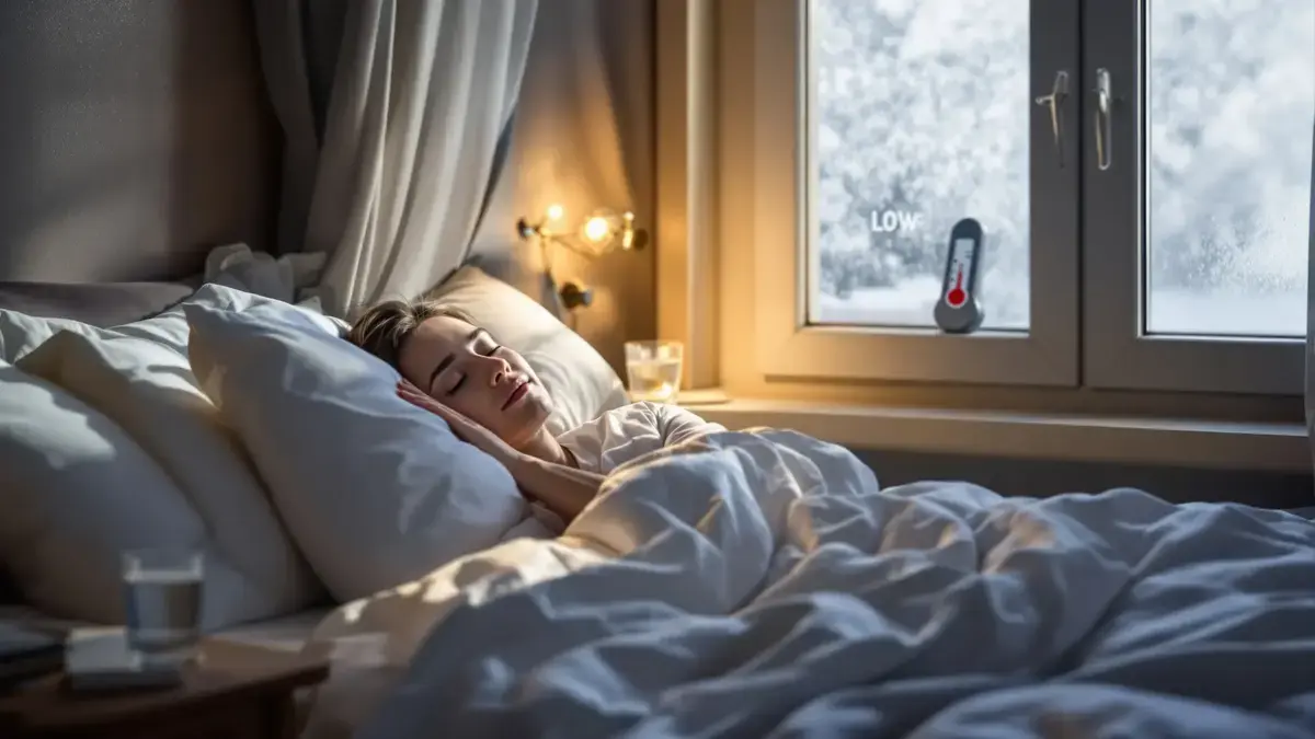 De kou verstoort de slaap dieper dan men denkt, volgens recente onderzoeken