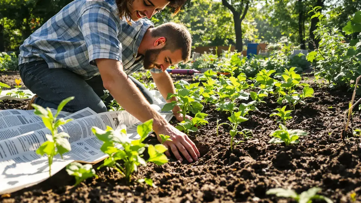 Onkruid: waarom krantenpapier een formidabele natuurlijke oplossing blijft