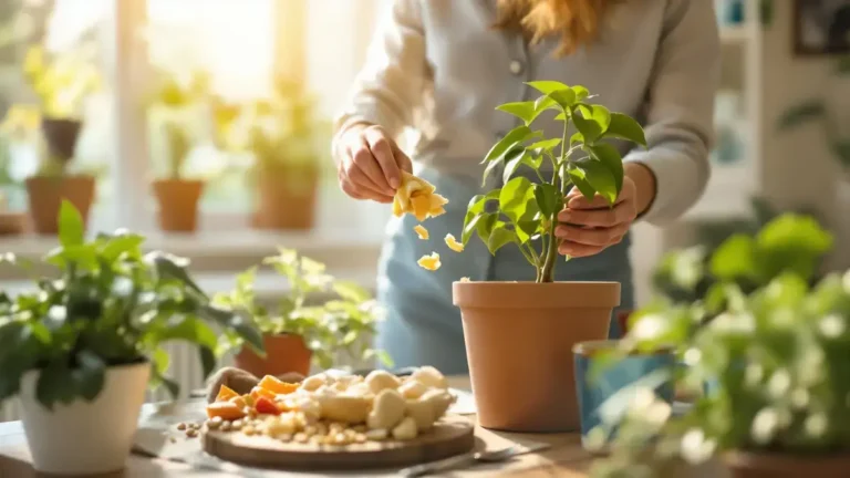 Een restje van het ontbijt kan kamerplanten helpen de winter beter door te komen