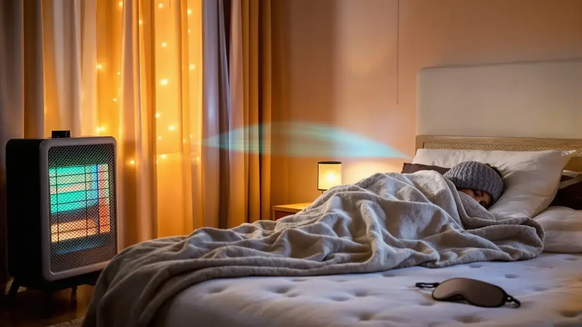 Slapen in een te koude omgeving verstoort de slaap, maar er bestaan oplossingen.